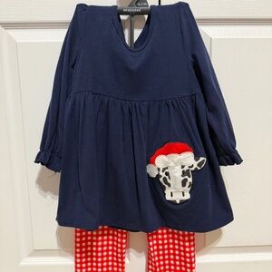 Santa Cow pant set